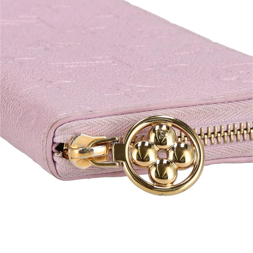 LOUIS VUITTON ルイ・ヴィトン/ポルトフォイユ・クレマンス／アンプラント／メタリックピンク/M82173//RFI****/Bランク/25