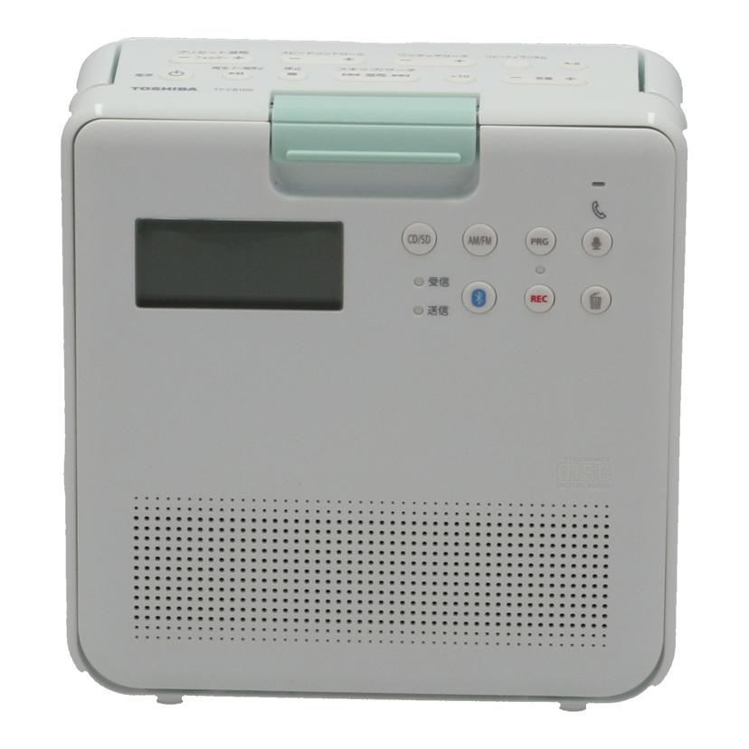 TOSHIBA 東芝 /防水型SD・CDラジオ/TY-CB100//240187119W0/Bランク/05
