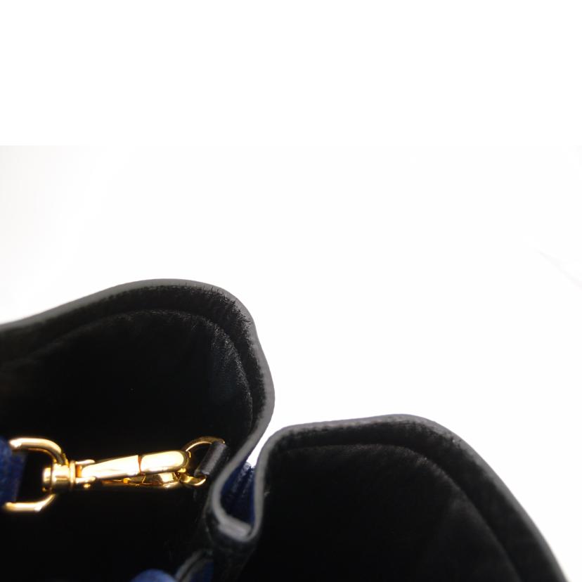 PRADA プラダ/サフィアーノ2wayトート／ブルー//117/ABランク/69