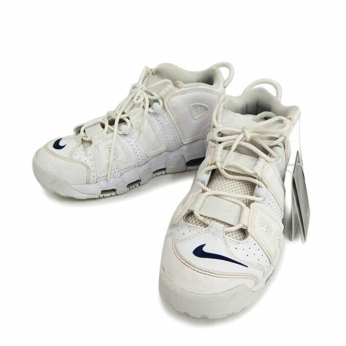 Nike NIKE/　Air　More　Uptempo　White／Midnight　Navy/DH8011-100//26.5/Bランク/82