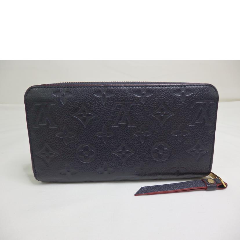 LV ルイヴィトン/ジッピー・ウォレット／アンプラント／マリーヌルージュ/M62121//TS1***/ABランク/84