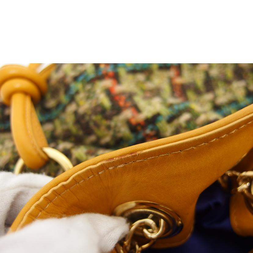 ETRO エトロ/花柄チェーンショルダーバッグ／ウール/15430-7006//26-*****/Bランク/04