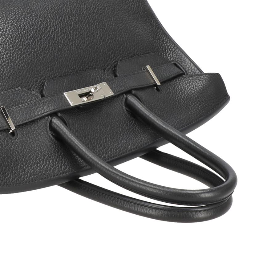 HERMES エルメス/バーキン35／トリヨンクレマンス／ブラック／SV金具//□N ******/ABランク/75