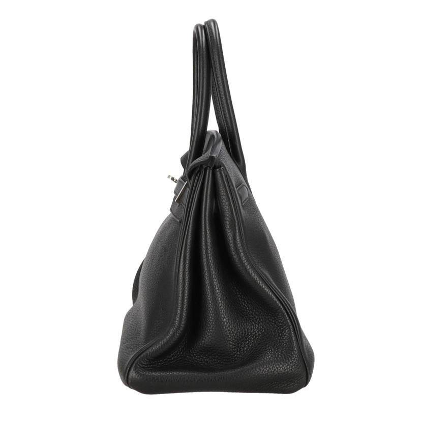 HERMES エルメス/バーキン35／トリヨンクレマンス／ブラック／SV金具//□N ******/ABランク/75
