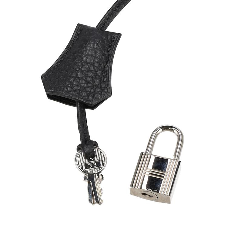 HERMES エルメス/バーキン35／トリヨンクレマンス／ブラック／SV金具//□N ******/ABランク/75