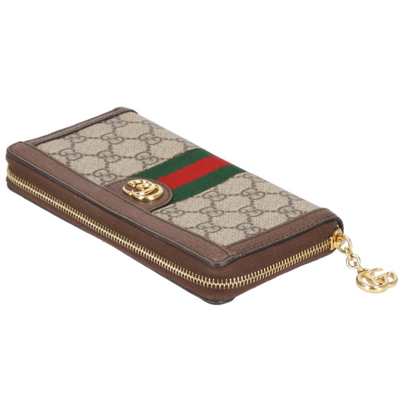 GUCCI グッチ/GGスプリームオフディアラウンドファスナー長財布/523154//114*/ABランク/75