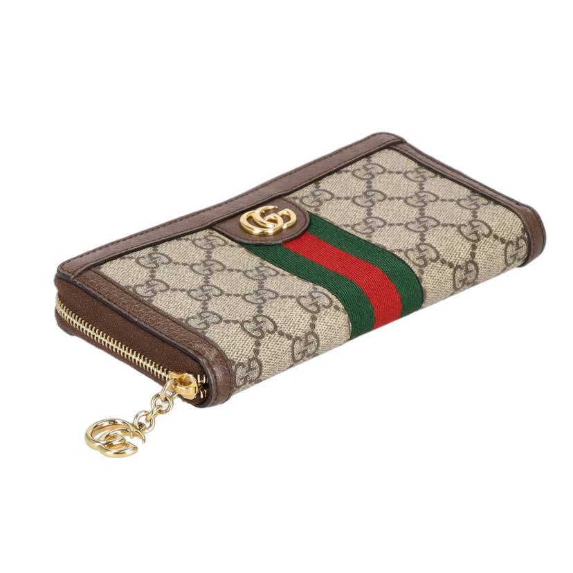 GUCCI グッチ/GGスプリームオフディアラウンドファスナー長財布/523154//114*/ABランク/75