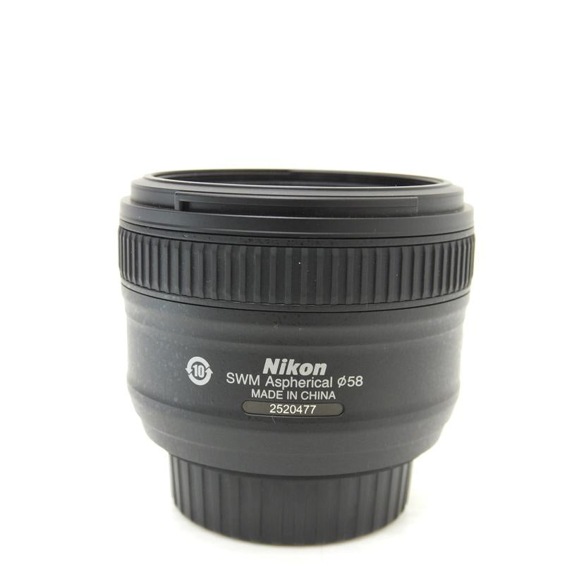 NIKON ニコン/50mm単焦点レンズ/AF-S 50mmF1.8G//2520477/ABランク/88