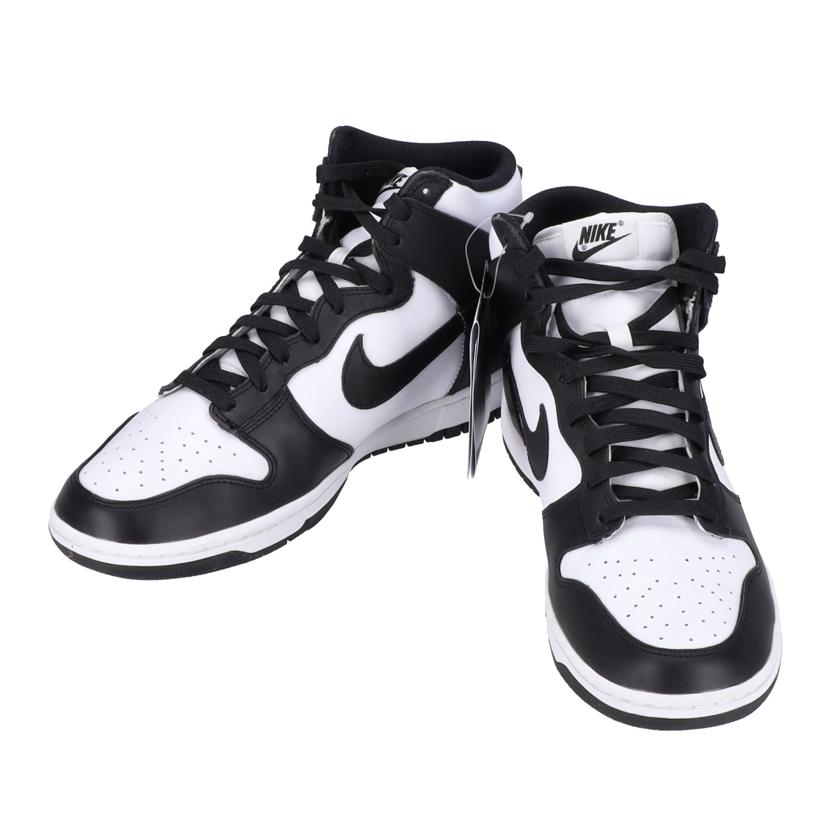 nike ﾅｲｷ/ナイキダンクハイ　レトロ／白×黒/DD1399-105//Sランク/92