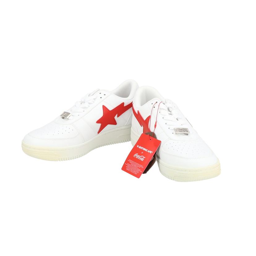 A BATHING APE アベイシングエイプ/BAPESTA COCA COLA スニーカー/1G23191913//SAランク/91