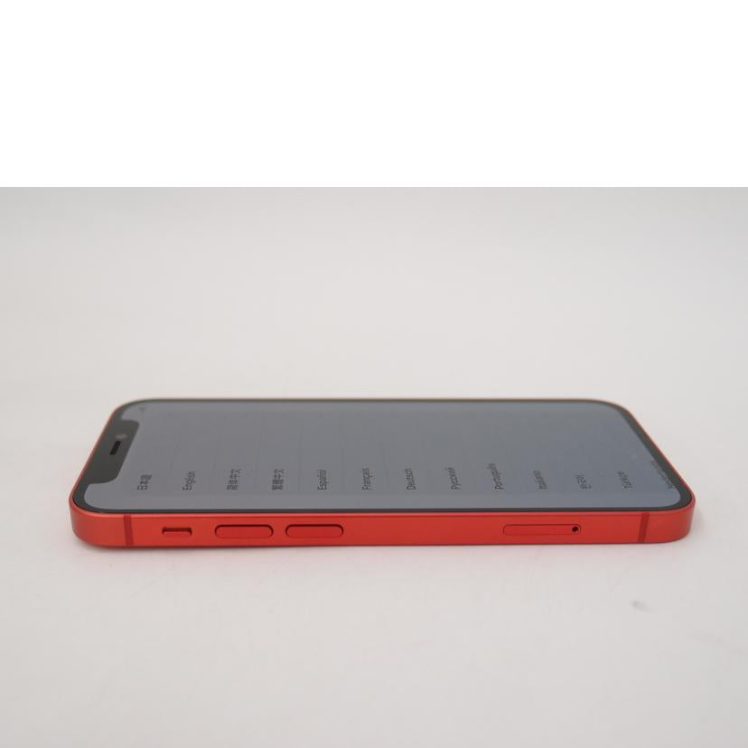 Apple アップル/iPhone　12　mini　64GB　RED/MGAE3J/A//F4GDN34Y0GQ9/ABランク/69