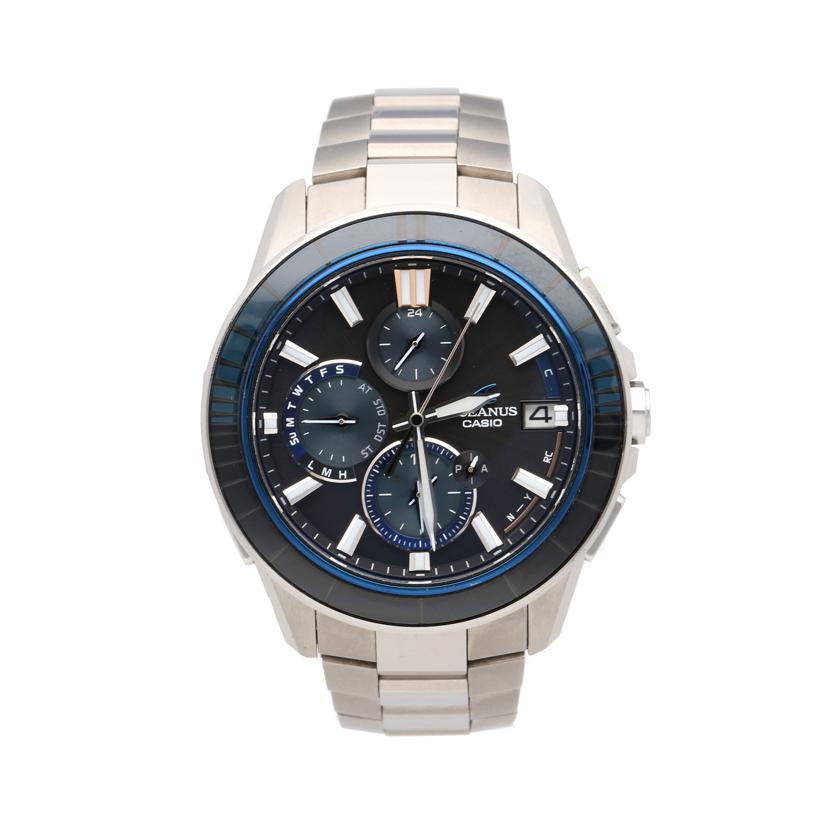 CASIO/オシアナス　マンタ／ソーラー電波/OCW-S4000//001*****/Aランク/67