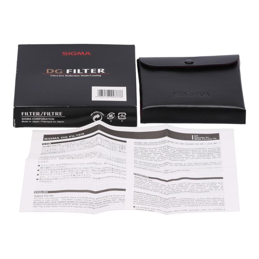 SIGMA　 シグマ　/UVフィルター/DG UV 86mm//JAN0085126923778/ABランク/82