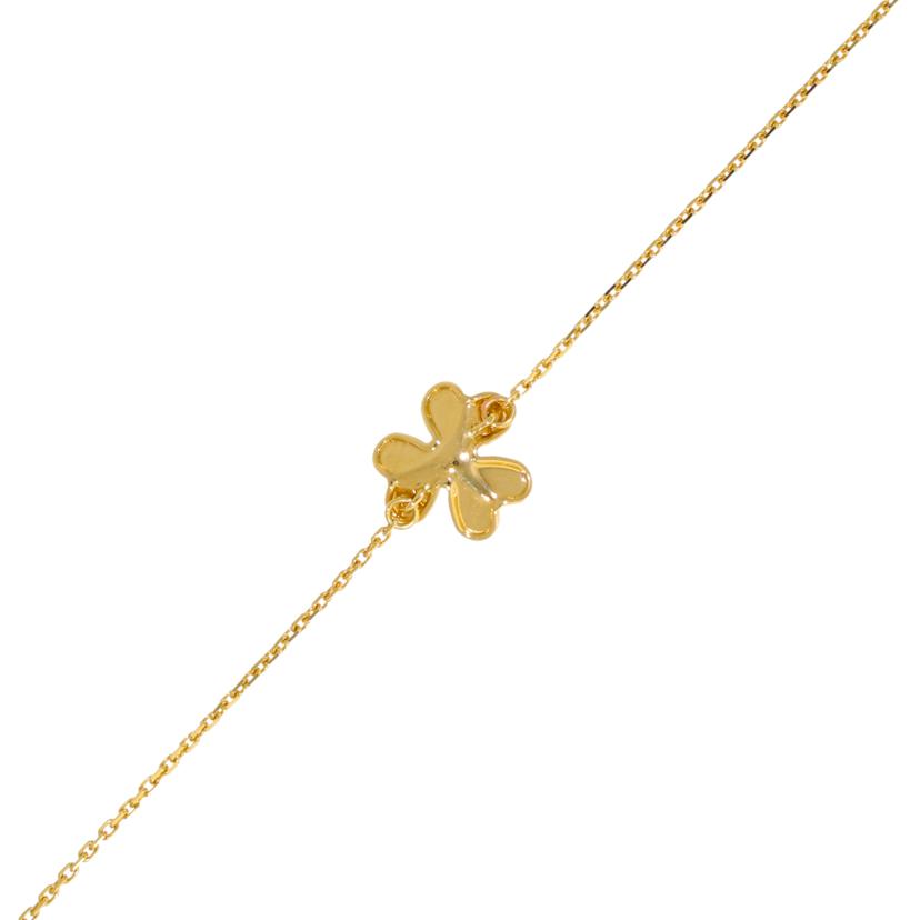 Van Cleef＆Arpels ヴァンクルフアンドアーペル/VCA/750YGフリヴォルダイヤブレスレット 17cm/2.0//JE972125/Aランク/75