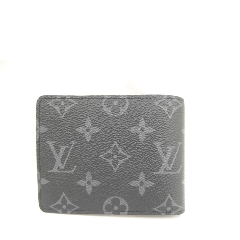 LOUIS VUITTON ルイヴィトン/ポルトフォイユ・ミュルティプル／モノグラム・エクリプス/M61695//ICﾀ**/Aランク/82