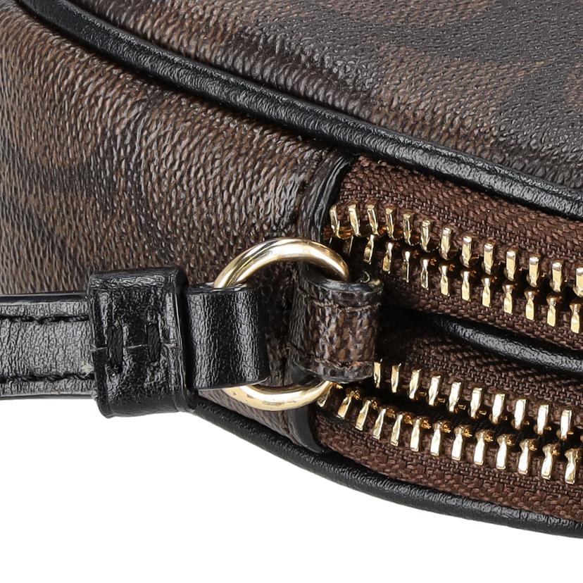 COACH コーチ/シグネチャーポシェットクロスボディ／ダークブラウン/F77996//H19**/Aランク/75