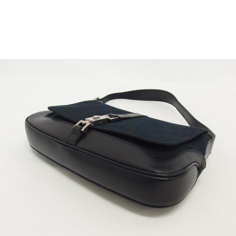 GUCCI グッチ/GGキャンバス　ジャッキーセミショルダー／ブラック/001･3824//203***/ABランク/04