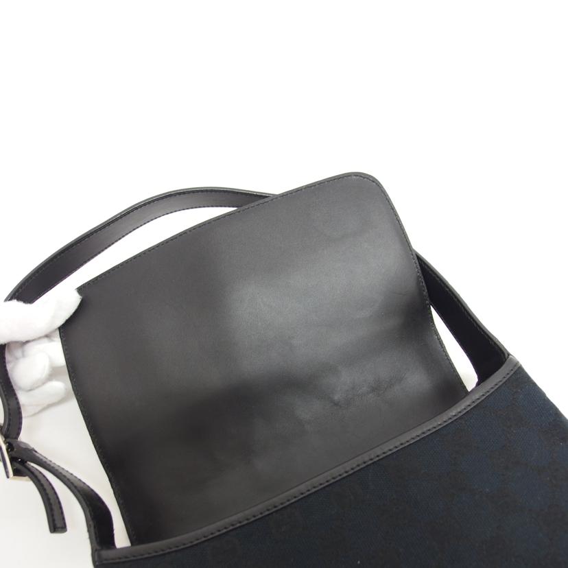 GUCCI グッチ/GGキャンバス　ジャッキーセミショルダー／ブラック/001･3824//203***/ABランク/04