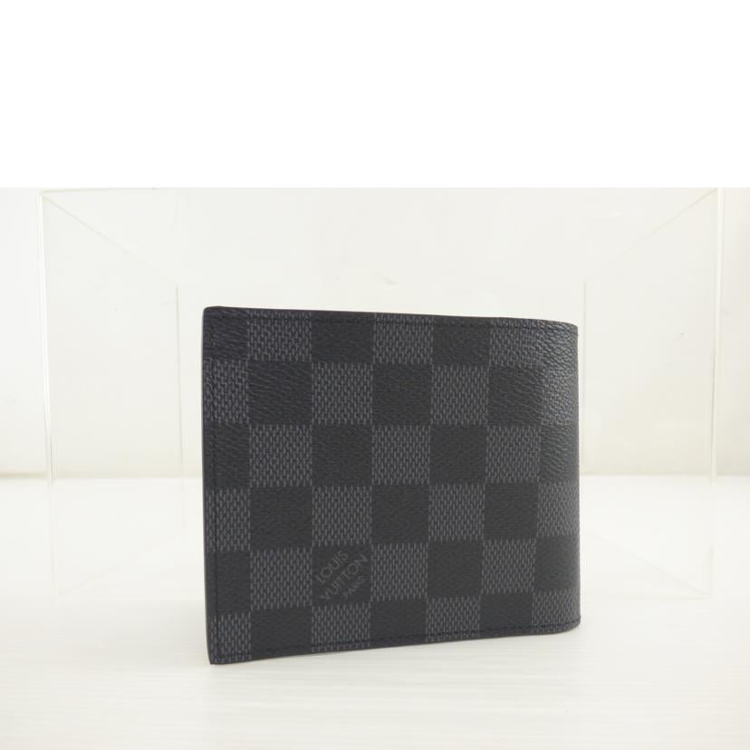 LOUIS　VUITTON ルイ・ヴィトン/ポルトフォイユ・マルコ／ダミエ／グラフィット/N63336//IC/Aランク/64