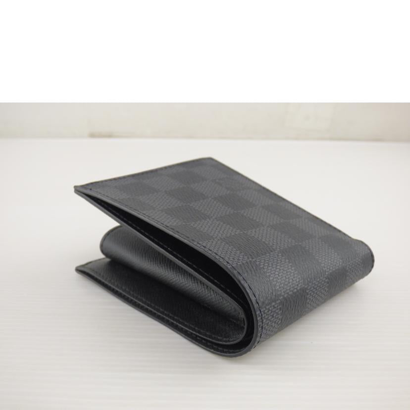 LOUIS　VUITTON ルイ・ヴィトン/ポルトフォイユ・マルコ／ダミエ／グラフィット/N63336//IC/Aランク/64