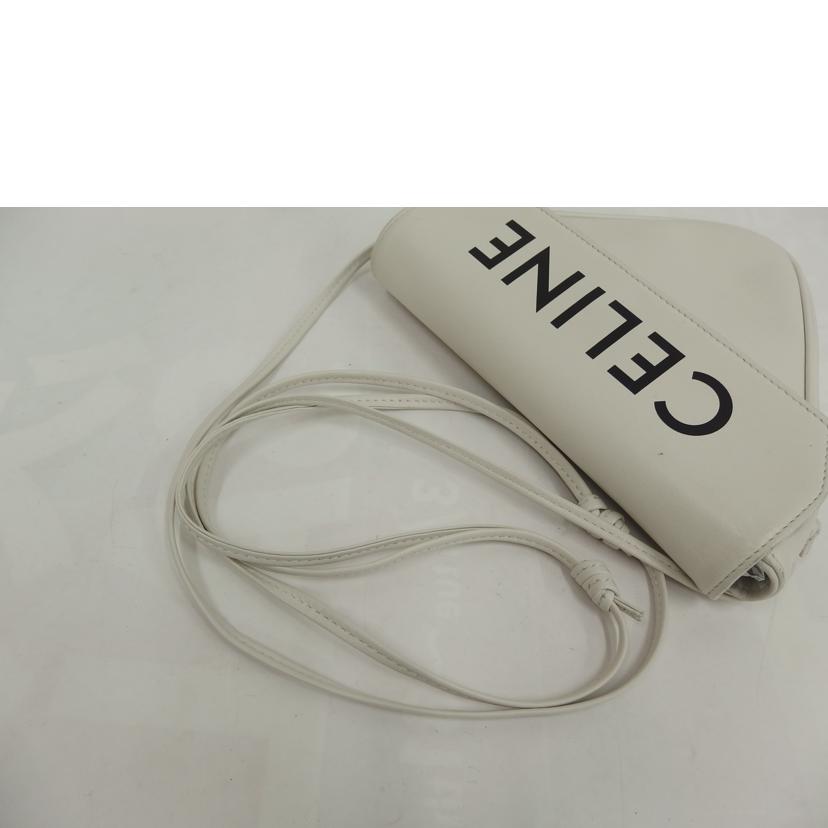 CELINE セリーヌ/トライアングル　ロゴショルダー//Aランク/82