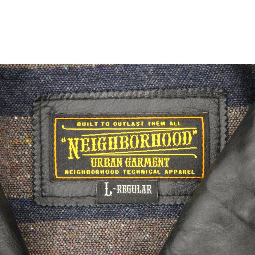 NEIGHBORHOOD ネイバーフッド/STRABLER　ライダースジャケット/CL-JKT//Bランク/76
