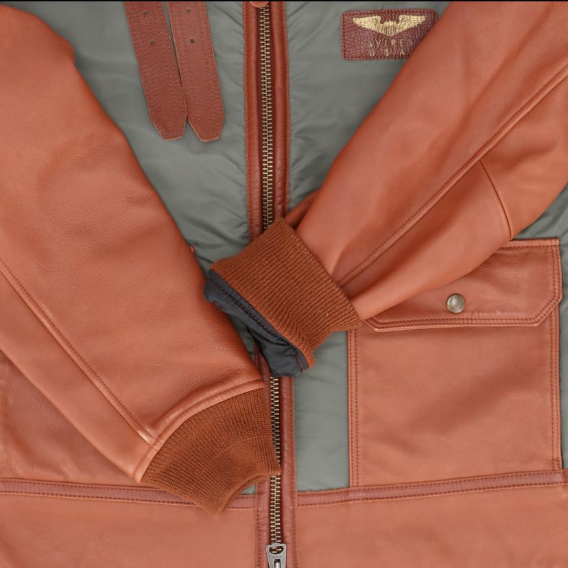 AVIREX AVIREX/COMBI　MOUTON　BOMBERジャケットボンバージャケット／2XL//Aランク/24