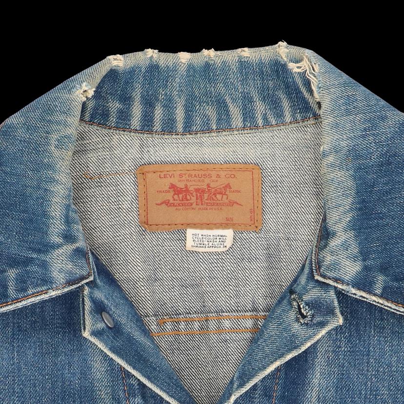 LEVI＇S LEVI'S/70505　／　ビッグE　／ケアタグ／　ボタン裏522//70505/ABランク/82