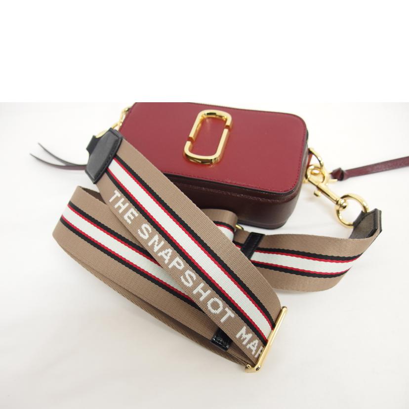 MARC　JACOBS マークジェイコブス/スナップショットショルダー／レッド/M0012007//940/ABランク/04