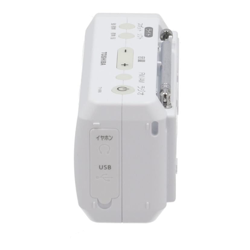 TOSHIBA 東芝 /手回し充電ラジオ/TY-JKR6//210407465W0/Bランク/05