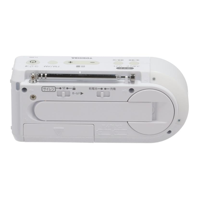 TOSHIBA 東芝 /手回し充電ラジオ/TY-JKR6//210407465W0/Bランク/05