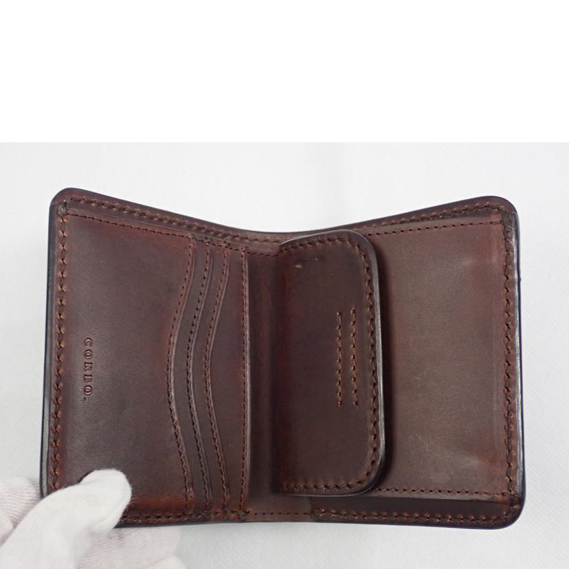 ＣＯＲＢＯ コルボ/小銭入れ付き二つ折り財布/8LF-9422//ABランク/62