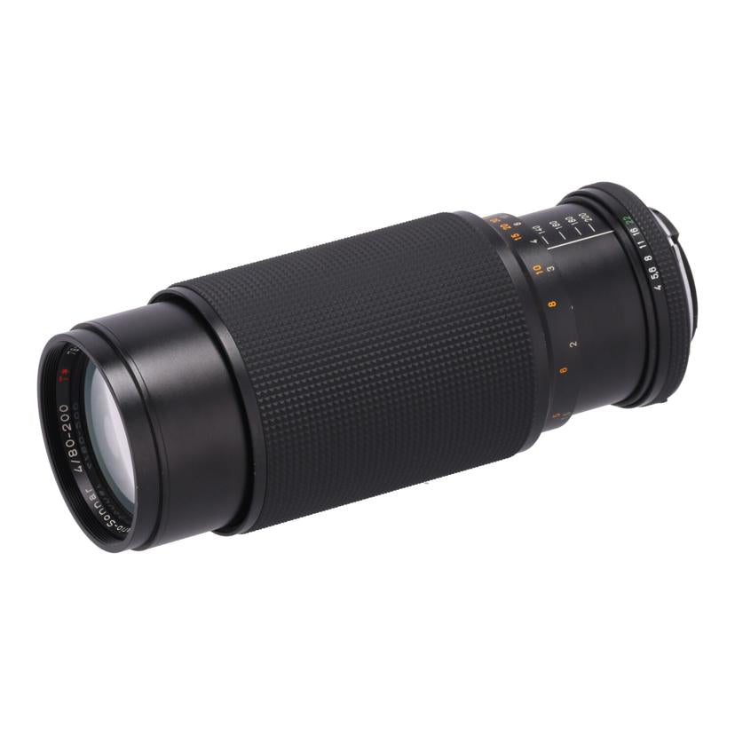 CONTAX コンタックス　/交換レンズ／80－200mm/Vario-Sonnar T* 80-200mm F4 (MMJ)//7820658/Bランク/62