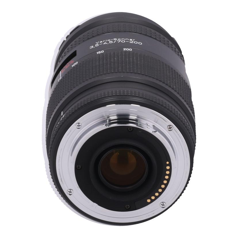 CONTAX コンタックス　/交換レンズ／70－200mm/Vario-Sonnar T* 70-200mm F3.5-4.5//15116788/ABランク/62