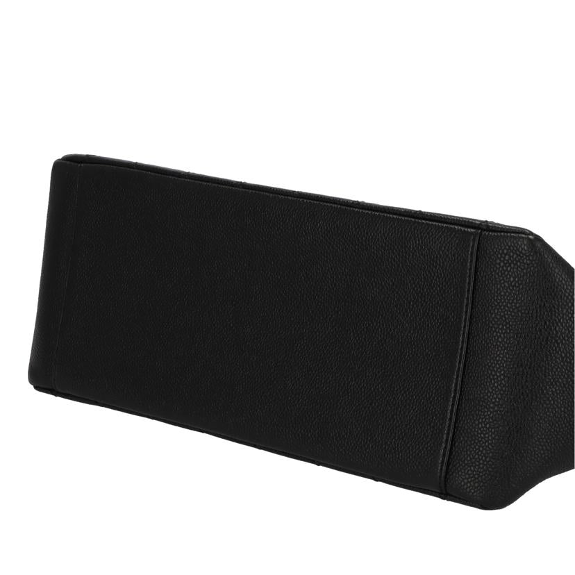 CHANEL シャネル/ココーマークキャビアスキンチェーントート／ブラック/A50995//183*****/Aランク/69