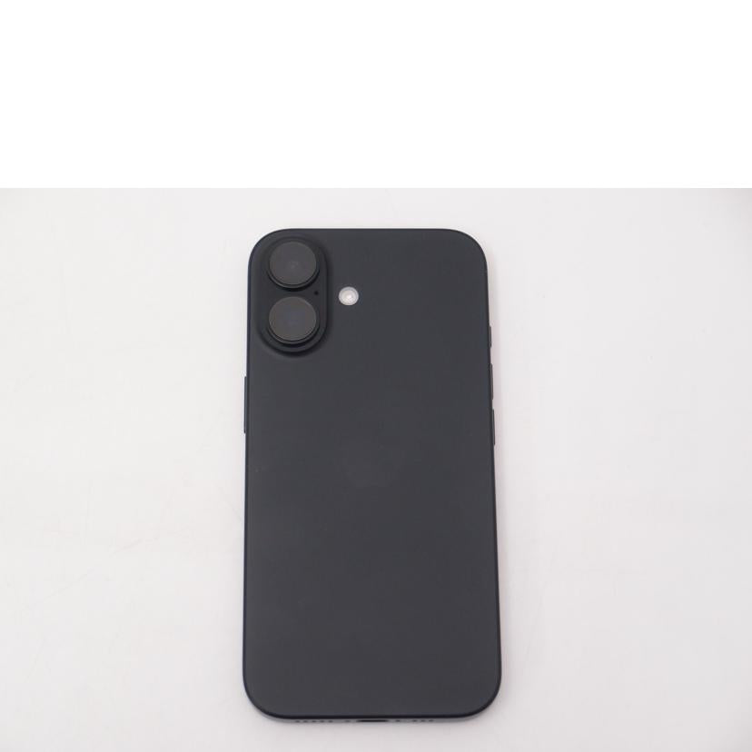Apple アップル/iPhone　16　256GB　ブラック　SIMフリー/MYDW3J/A//KKPJH7PP45/Aランク/69