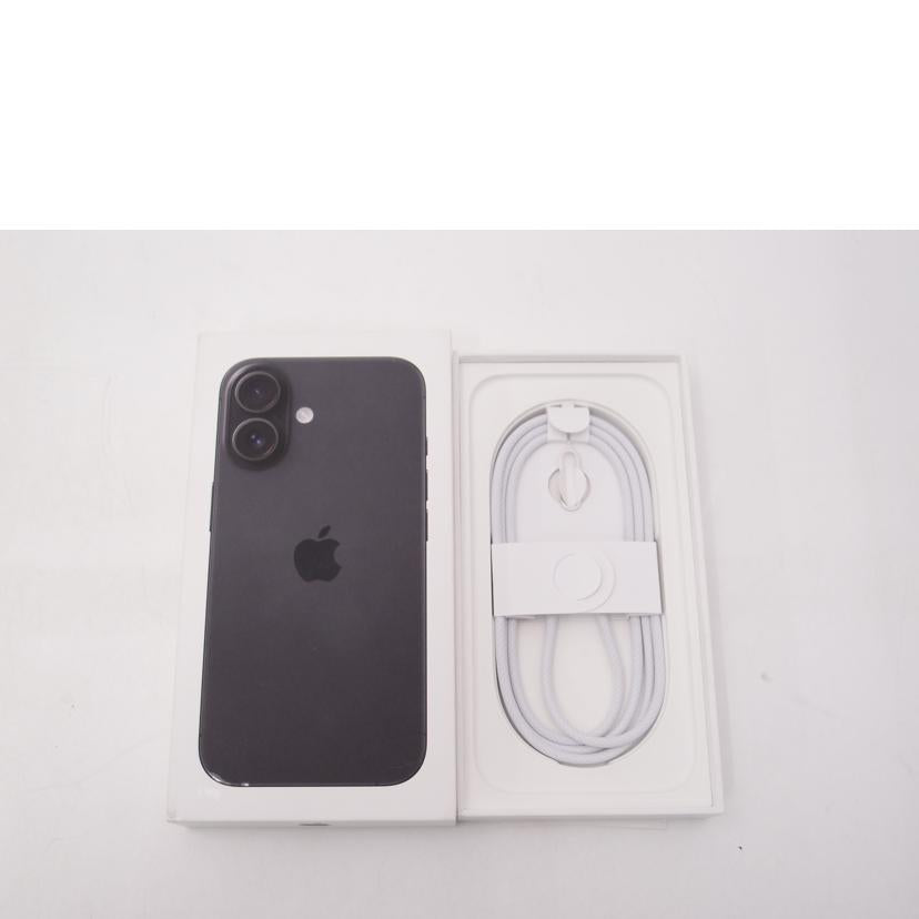 Apple アップル/iPhone　16　256GB　ブラック　SIMフリー/MYDW3J/A//KKPJH7PP45/Aランク/69