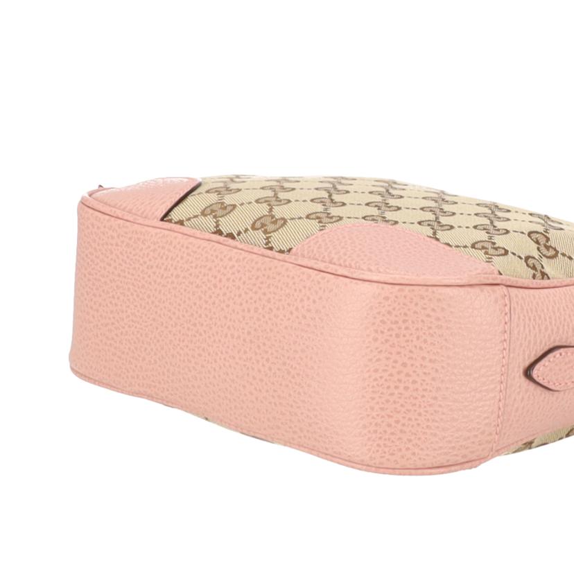 GUCCI グッチ/GGキャンバスショルダーバッグ／ピンク/449413//213***/ABランク/91