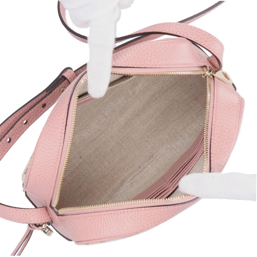 GUCCI グッチ/GGキャンバスショルダーバッグ／ピンク/449413//213***/ABランク/91