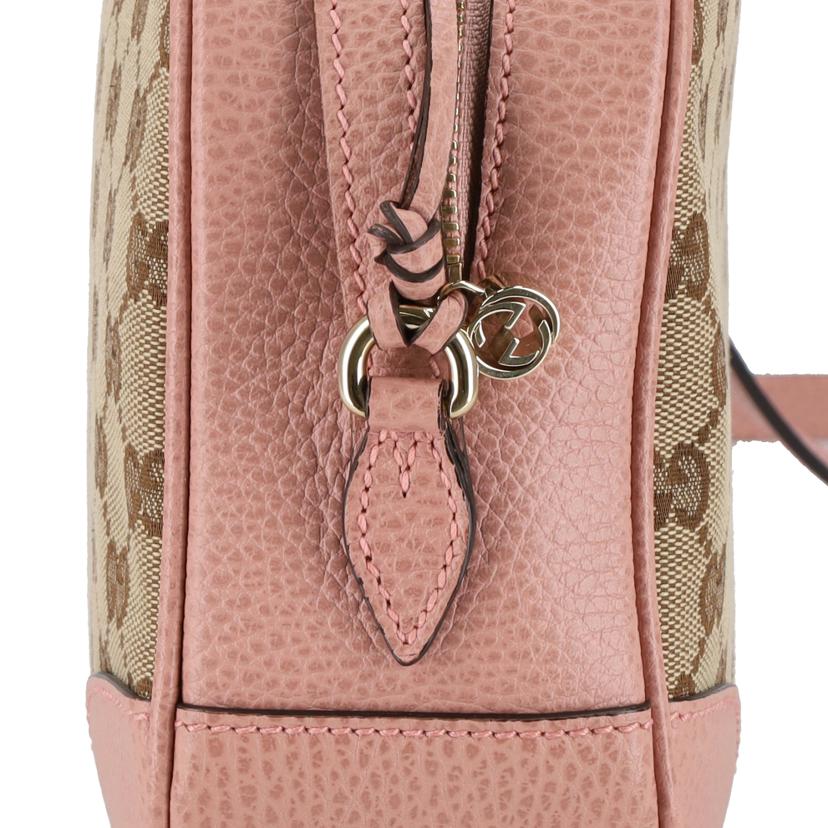 GUCCI グッチ/GGキャンバスショルダーバッグ／ピンク/449413//213***/ABランク/91