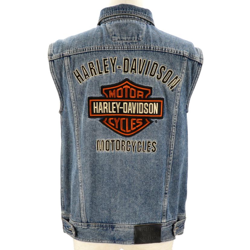 HARLEY　DAVIDSON ハーレーダビットソン/デニムベストジャケット//Bランク/24