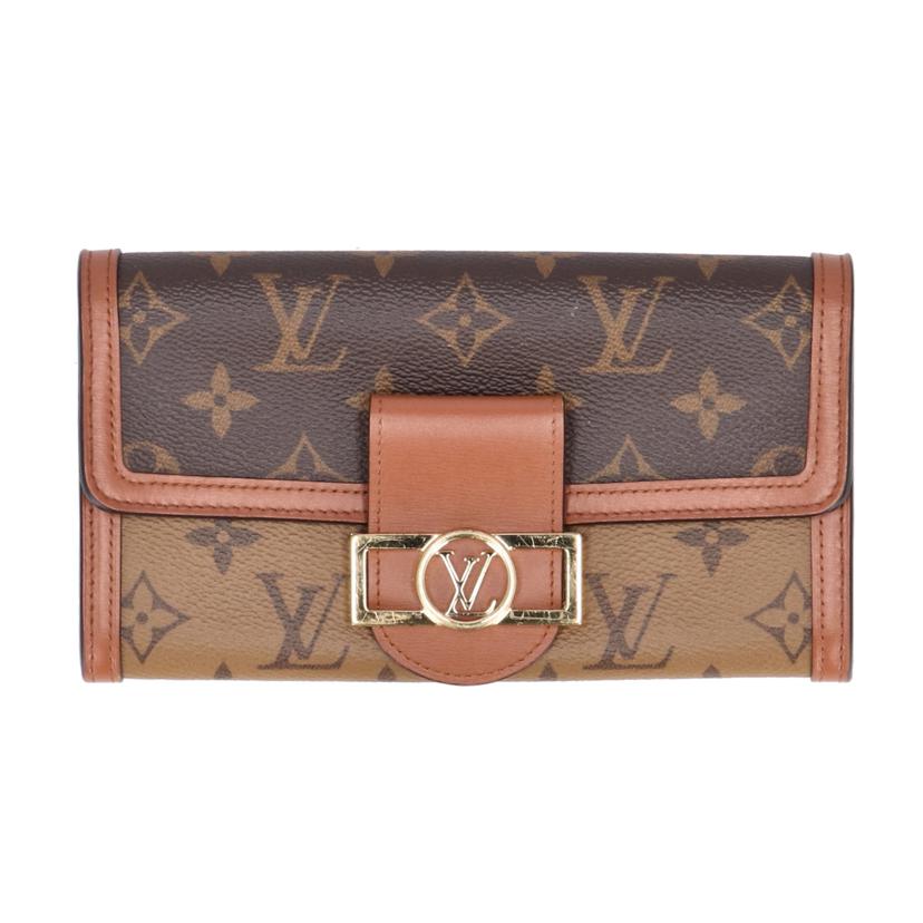 LOUIS VUITTON ルイ・ヴィトン/ポルトフォイユ・サラ／ドーフィーヌ／モノグラム・リバース/M46645//ICﾁ***/ABランク/18