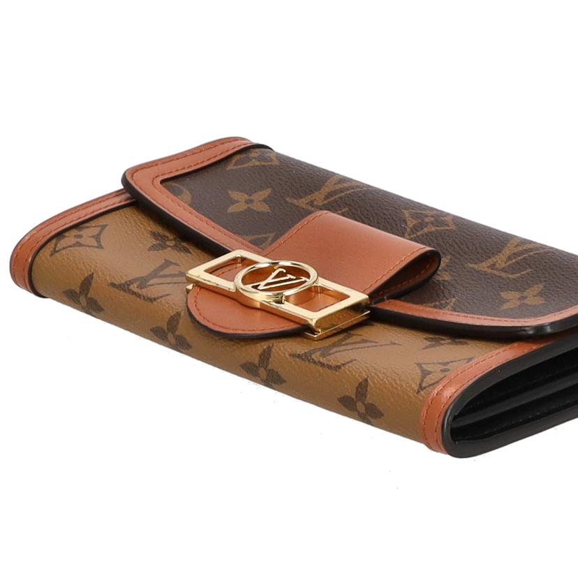 LOUIS VUITTON ルイ・ヴィトン/ポルトフォイユ・サラ／ドーフィーヌ／モノグラム・リバース/M46645//ICﾁ***/ABランク/18