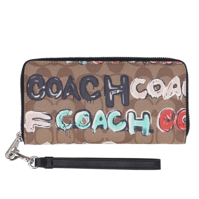 COACH コーチ/シグネチャーMintSerfジップアラウンド長財布/CM837//F23**/ABランク/85