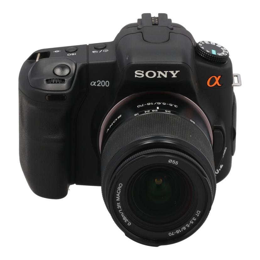 SONY ソニー /デジタル一眼 レンズキット/DSLR-A200K//0270641/Cランク/81