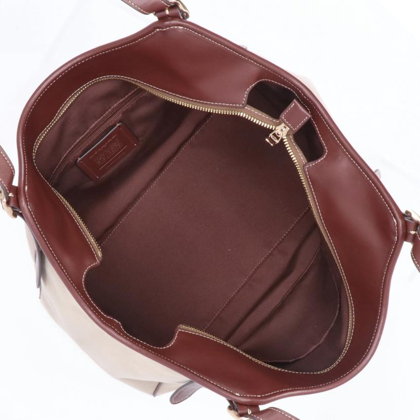 COACH コーチ/COACH／メドウキャンバス×レザートート/CR167//A23**/Aランク/75