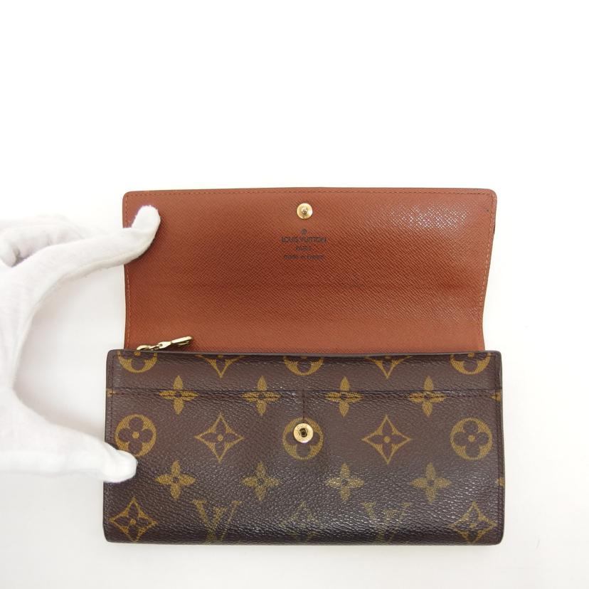 LOUIS　VUITTON ルイヴィトン　長財布/ポシェット・ポルトモネ・クレディ／モノグラム/M61725//TH0***/ABランク/04