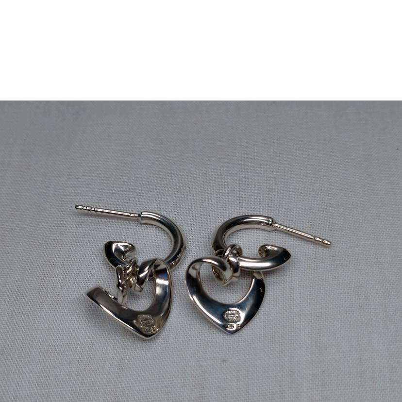 GEORG　JENSEN ジョージジェンセン/ハートピアス　SV925//ABランク/52