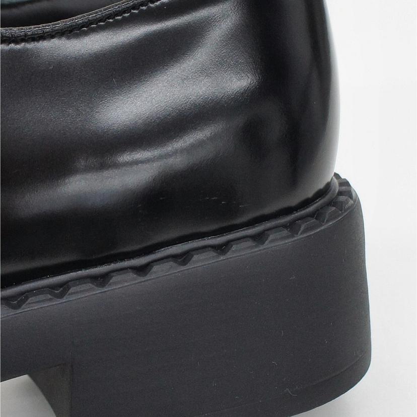 PRADA/◇レーズシューズ／24．5cm//SAランク/67