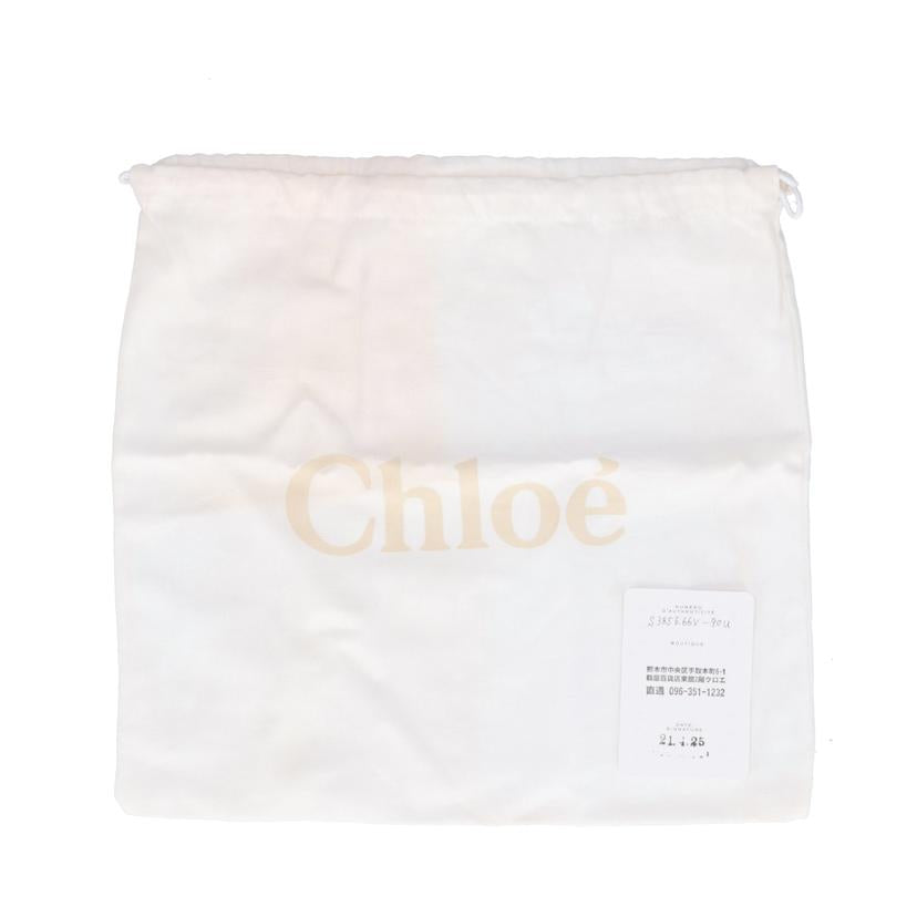 Chloe　 クロエ　/ウッディスモールトート白茶/CHC21US385E6690U//D17***/SAランク/37